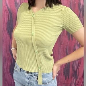 verge girl ribbed sweater top